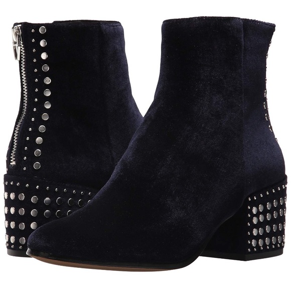 Brand new with box dolce vita blue suede booties - Picture 1 of 2